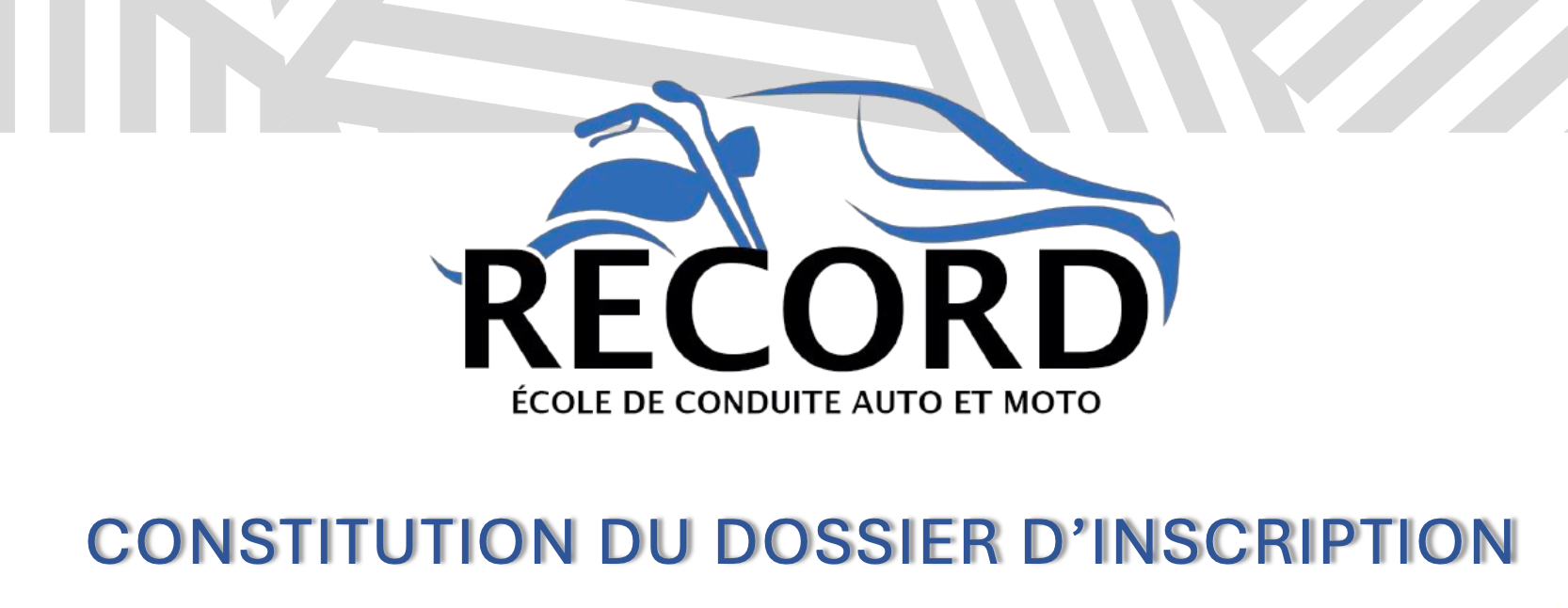 Préparer son dossier pour l'inscription au permis